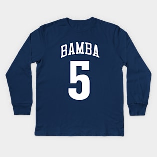 Mo Bamba- Orlando Magic Kids Long Sleeve T-Shirt